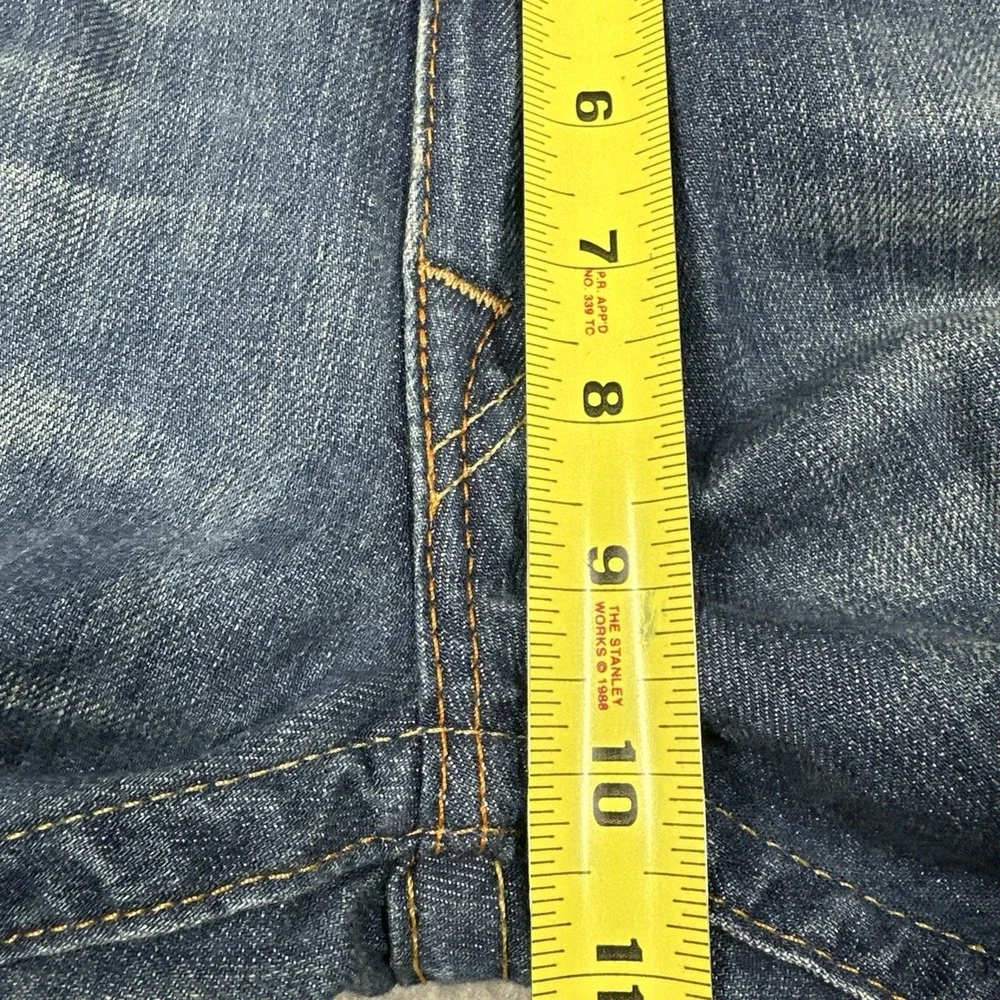 True Religion Men's Boot Cut Jeans Size 36(Fit 37x32) Medium Wash Fade Made USA